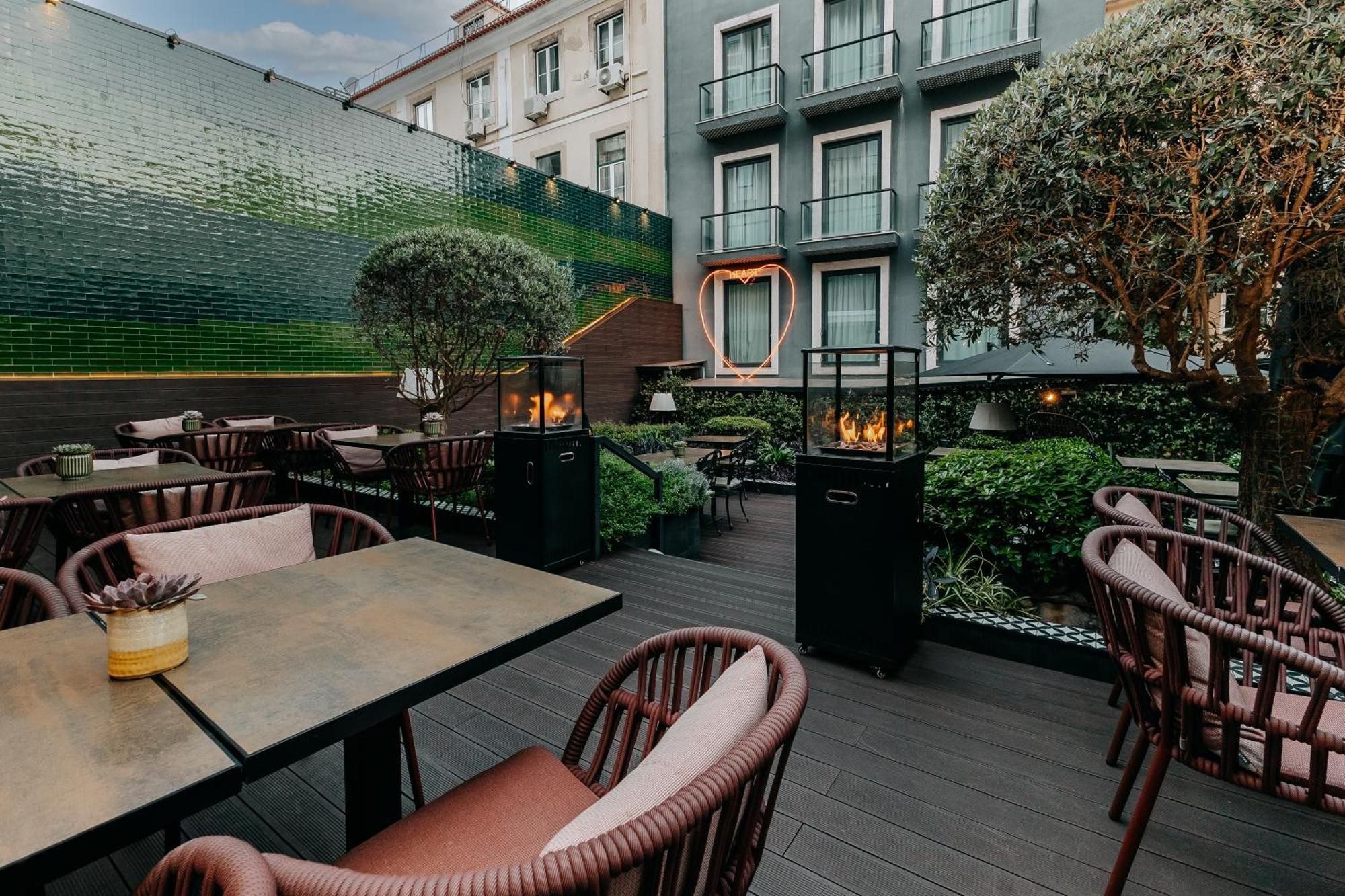 138 Liberdade Hotel Lisboa Ngoại thất bức ảnh The Garden